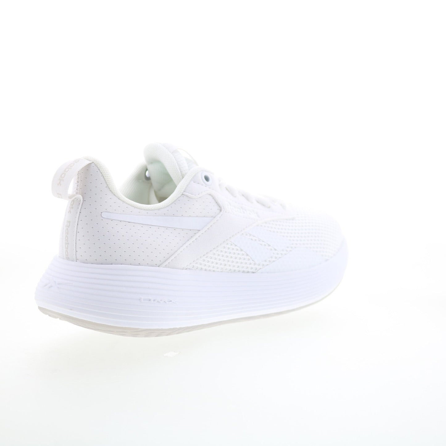 Reebok DMX Comfort + Womens White Mesh Lace Up Lifestyle Sneakers Shoes