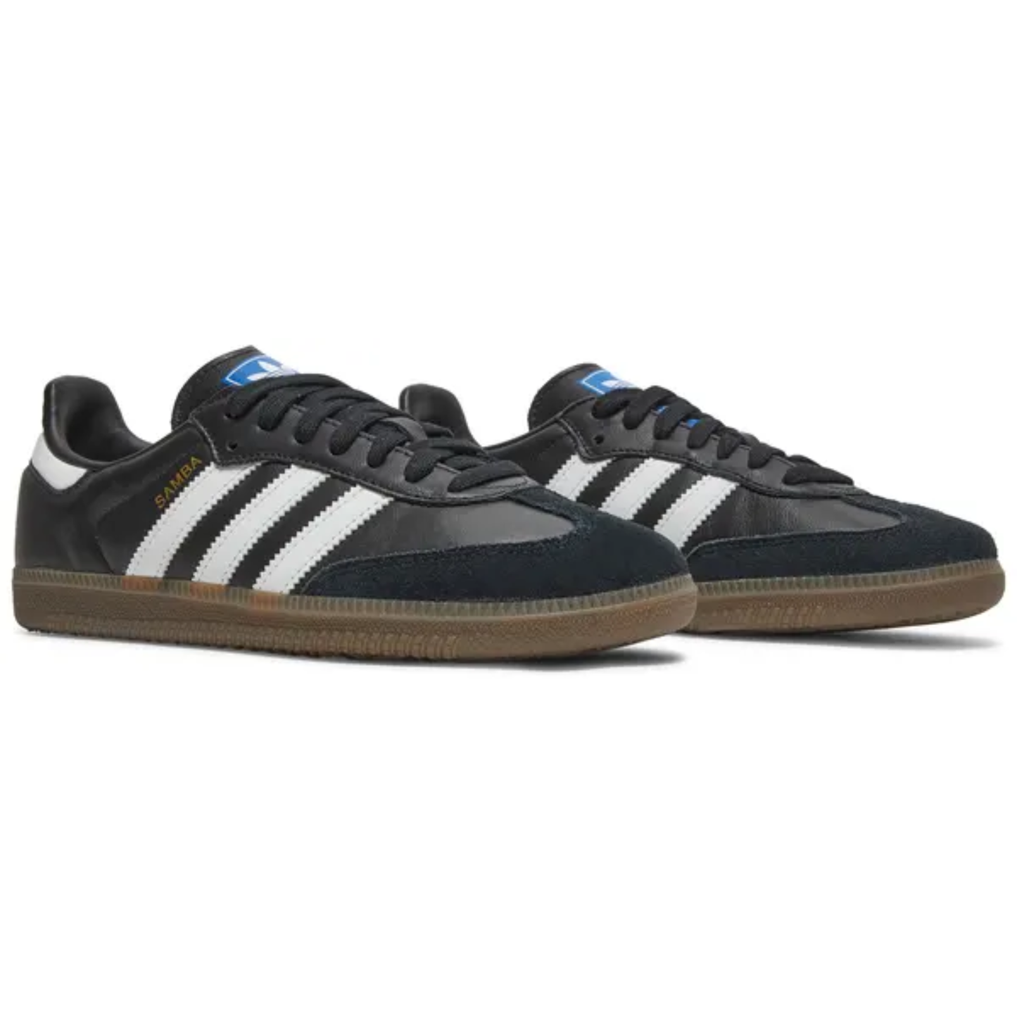 Adidas Originals Men's Black Samba OG Sneakers, B75807 (No Box)