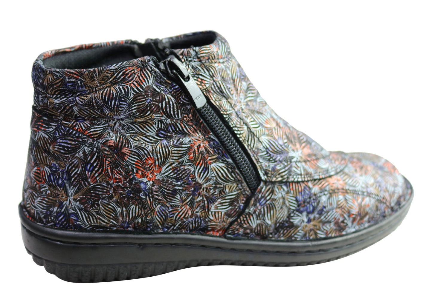 Cabello Comfort 5250-27 Womens Leather Ankle Boots