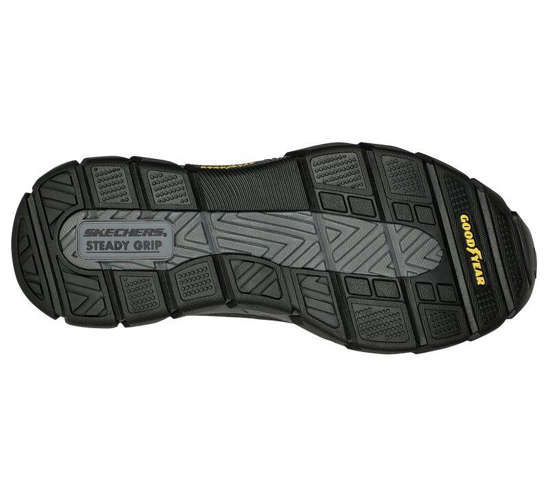 Men's Wide Fit Skechers 204454 Relaxed Fit Respected Boswell Good Year Boots