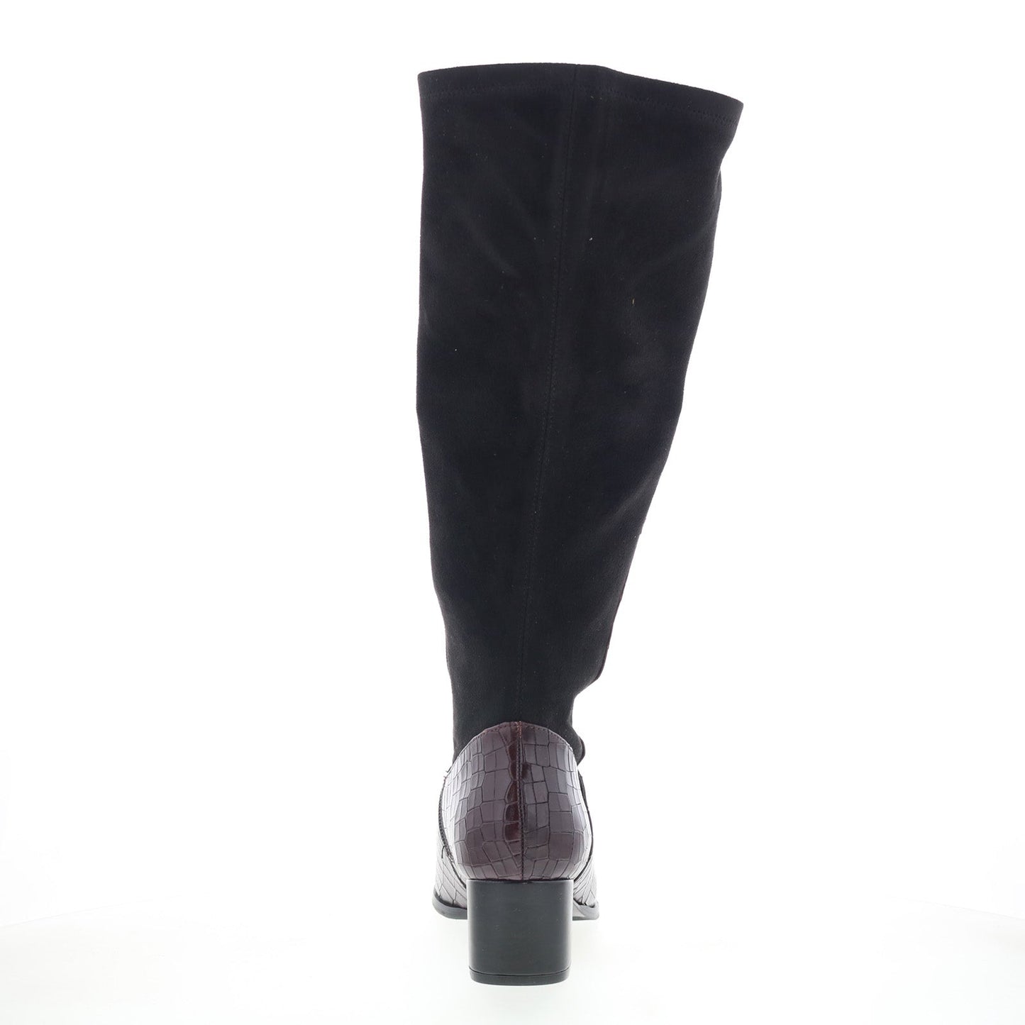 Trotters Kirby Wide Calf Womens Burgundy Extra Wide Casual Dress Boots