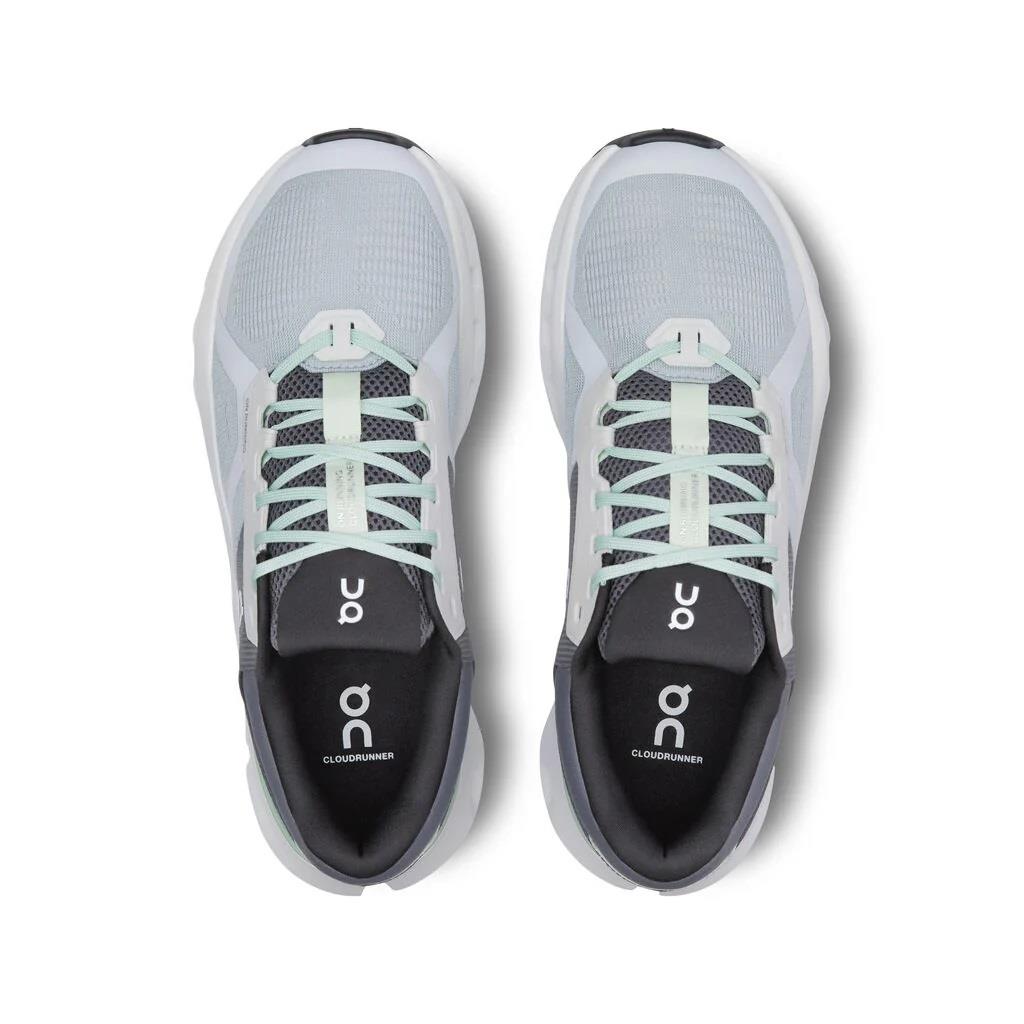 Men's Wide Fit On Cloudrunner 2 Training Shoes - Glacier/Sage