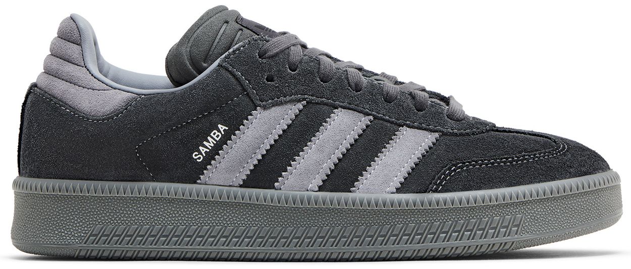 Adidas Originals Men's Samba Sneakers, Carbon / Grey / Grey, ID3912