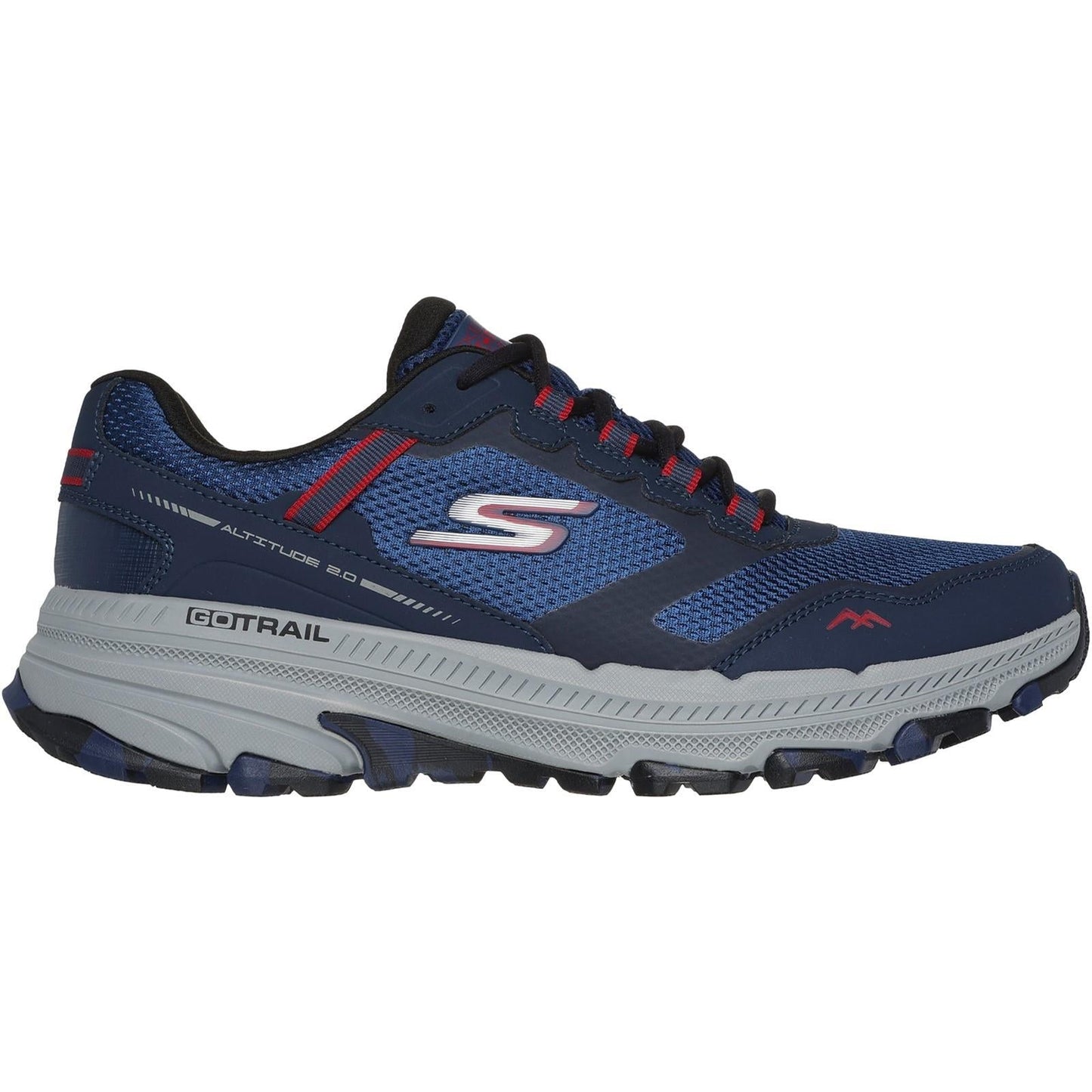 Men's Wide Fit Skechers 220754 Go Run Trail Altitude 2.0 Trainers