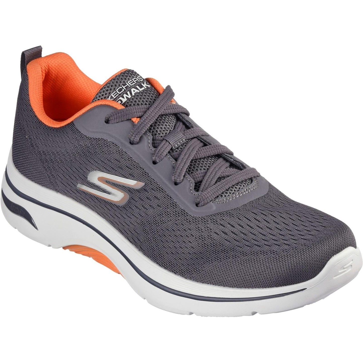 Men's Wide Fit Skechers 216516 Go Walk Arch Fit 2.0 Idyllic 2 Trainers