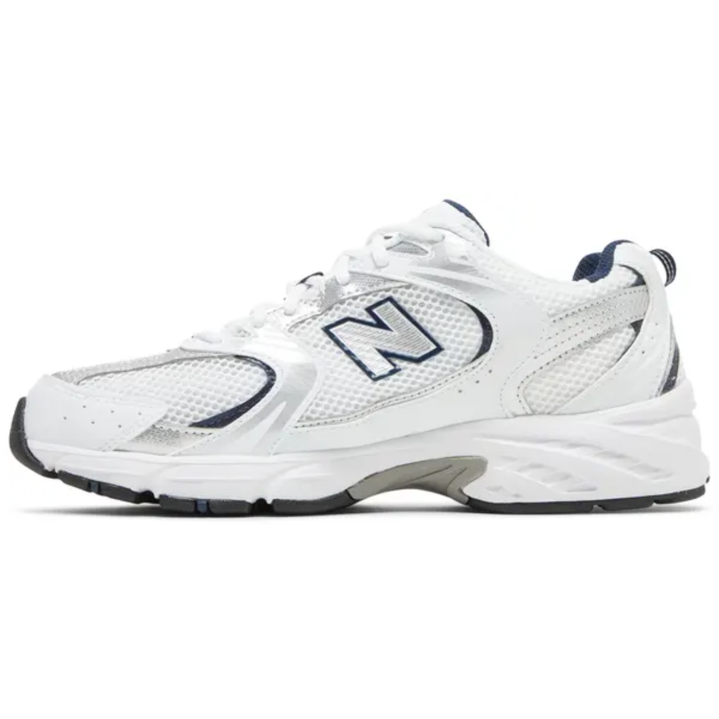 New Balance Men's White/Blue 530 Sneakers, MR530SG
