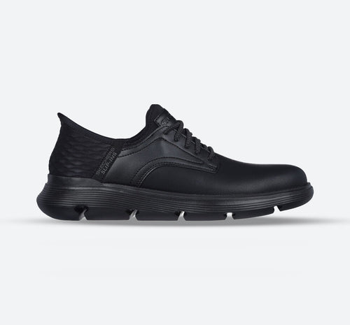 Men's Wide Fit Skechers 205046 Slip-ins Garza Gervin Trainers - Black