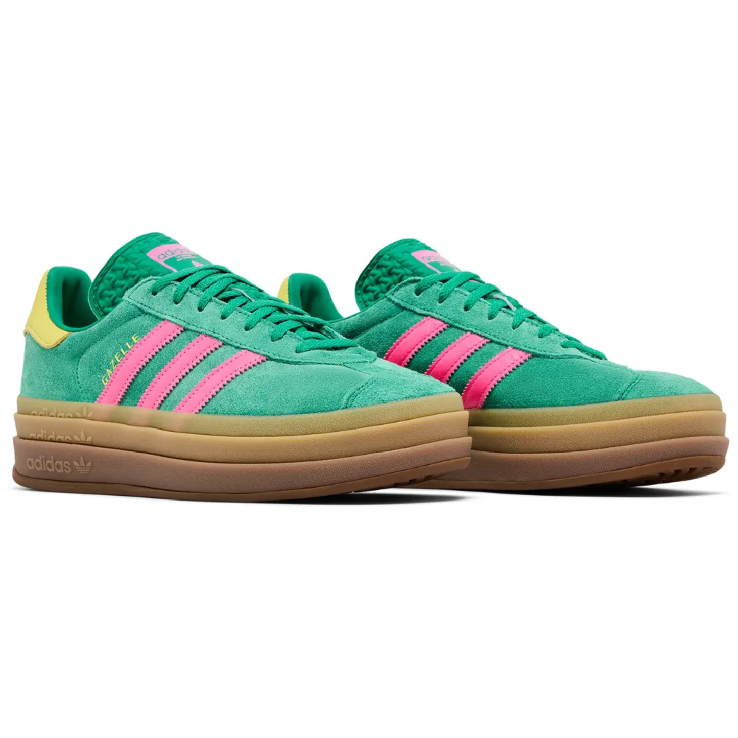 Adidas Womens Green Wmns Gazelle Bold, JH9668