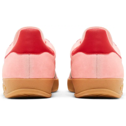 Adidas Womens Pink Gazelle Indoor 'Glow Pink Court Green' Sneakers,' JI2713