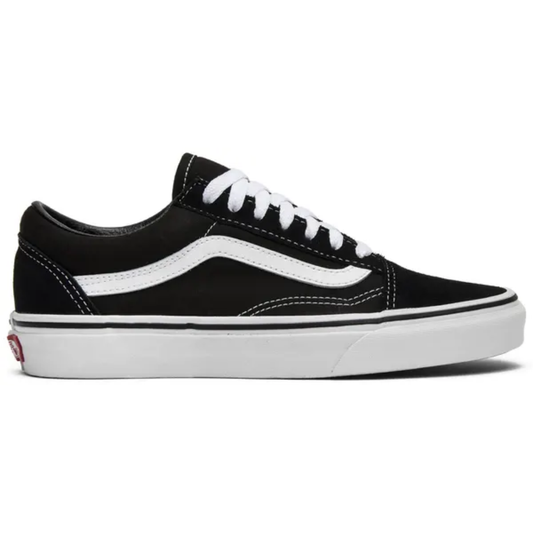 Vans Mens Black Old Skool Sneakers, VN000D3HY28