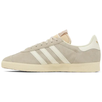 Adidas Men's Beige Gazelle 'Wonder Beige Off White' Sneakers, IG5796