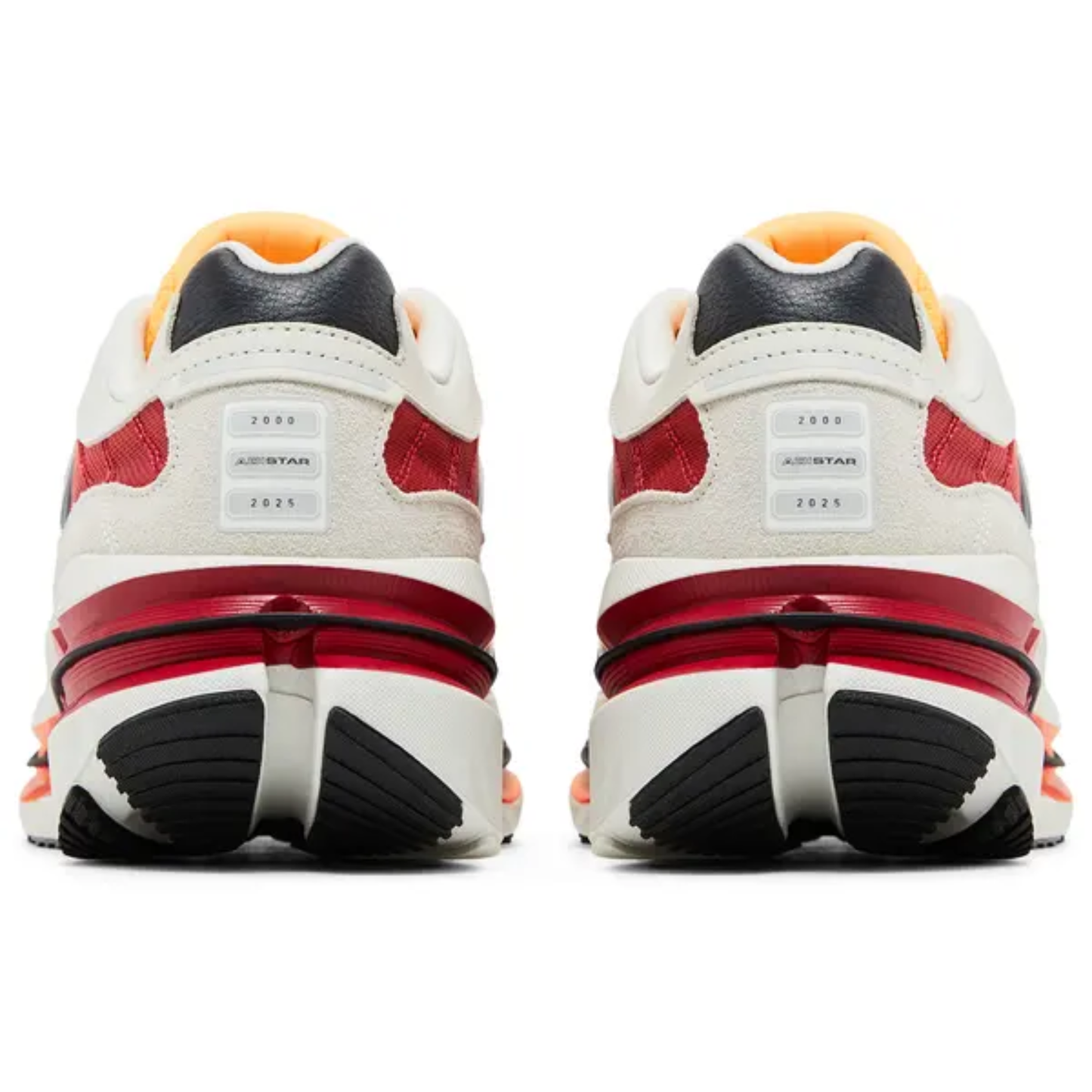 Adidas Men's Orange/Red Adistar Harmony Sneakers, JR4369 (No Box)