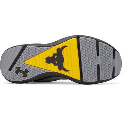 Under Armour Men's Project Rock BSR 5 Training Shoe Steel/Black/Gold