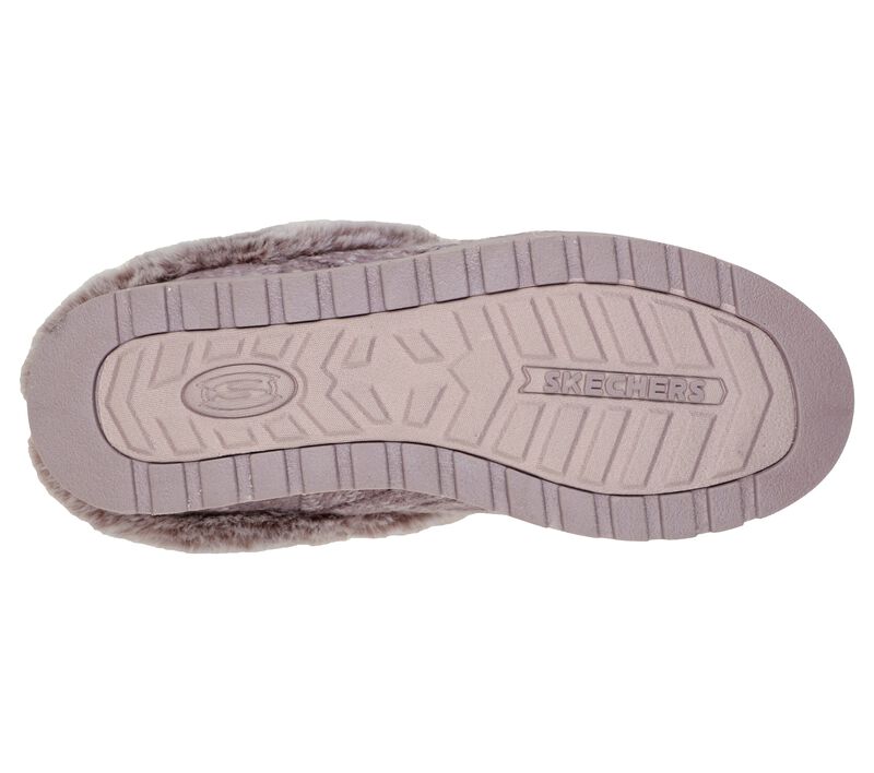 Womens Wide Fit Skechers Bobs Ice Angel 31204W Mule Slippers