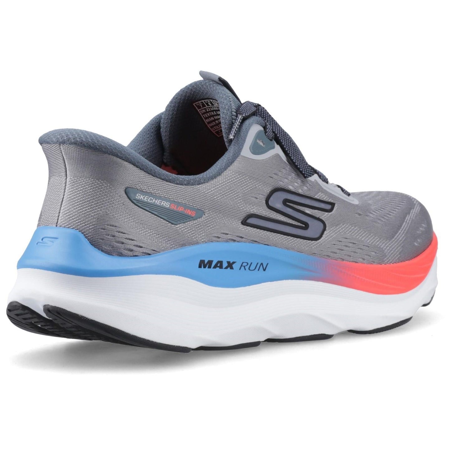 Men's Wide Fit Skechers 221000 Slip-ins Max Run Trainers