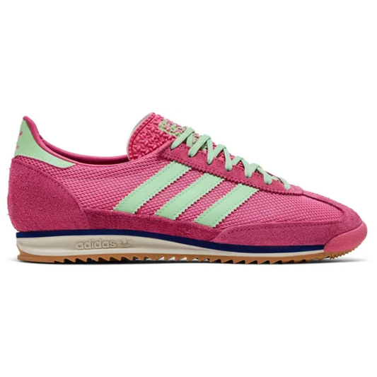Adidas Originals Women's Pink/Green Spark SL72 OG Sneakers, JI1879 (No Box)