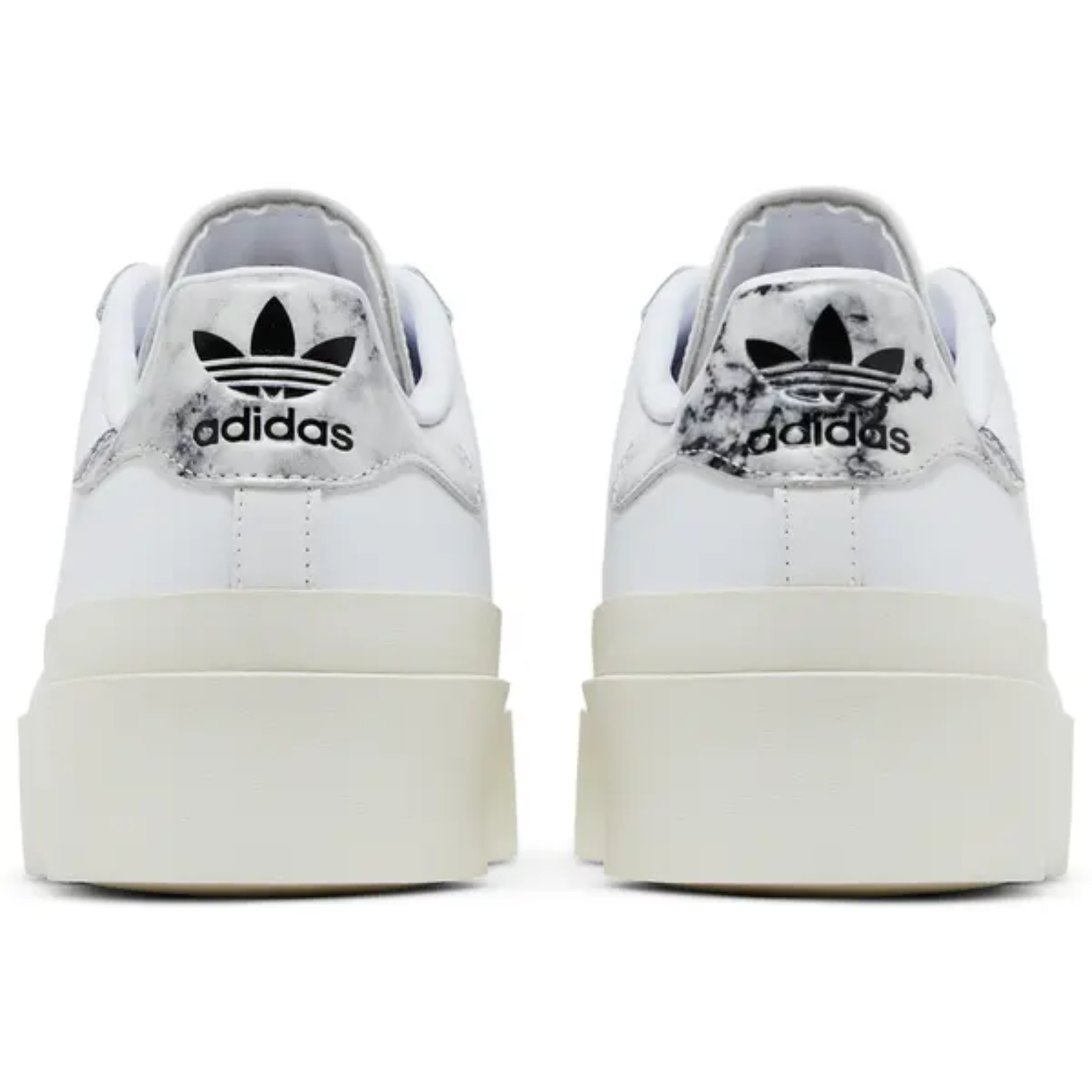 Adidas Women's White/Gold Metallic Superstar Bonega Sneakers, GY1485 (No Box)