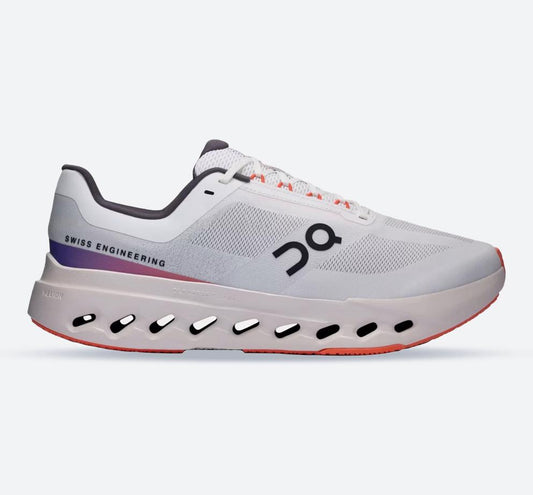 Men's Wide Fit On Cloudsurfer Next Wide Training Shoes - White/Flame