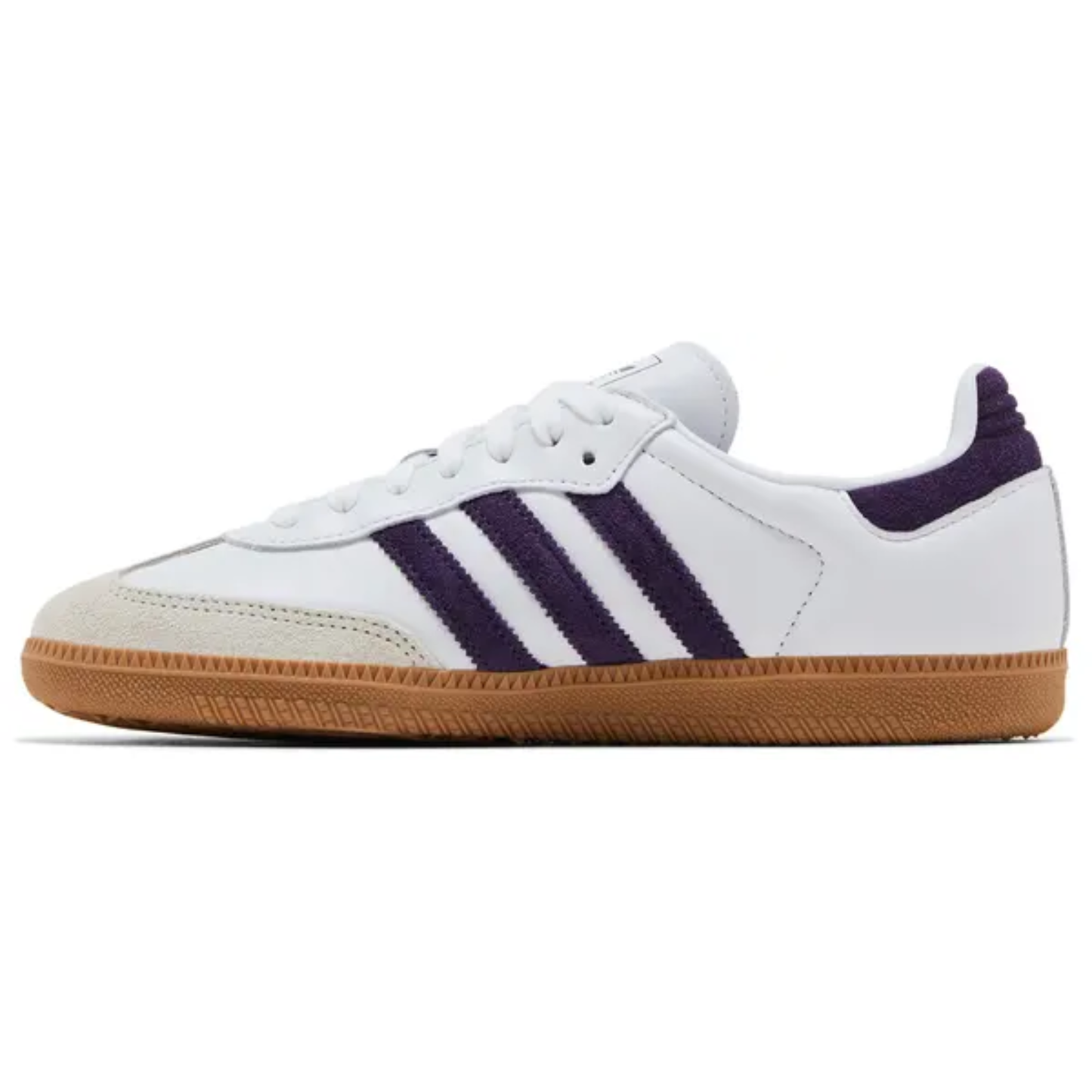 Adidas Originals Women's White/Aurora Plum Samba OG Sneakers, JS1392 (No Box)
