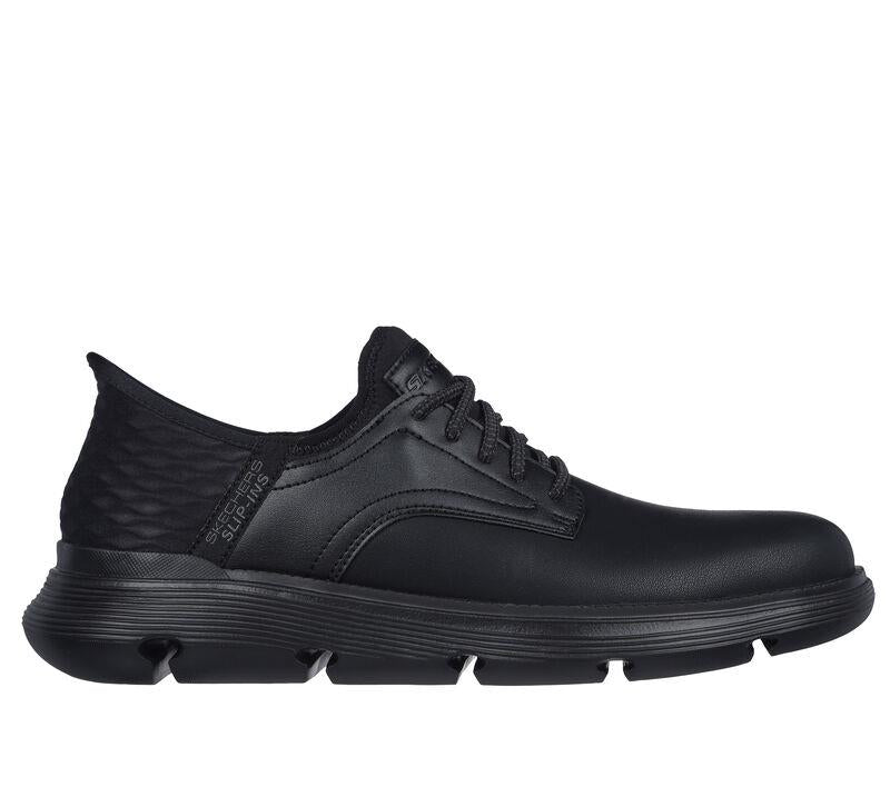 Men's Wide Fit Skechers 205046 Slip-ins Garza Gervin Trainers - Black