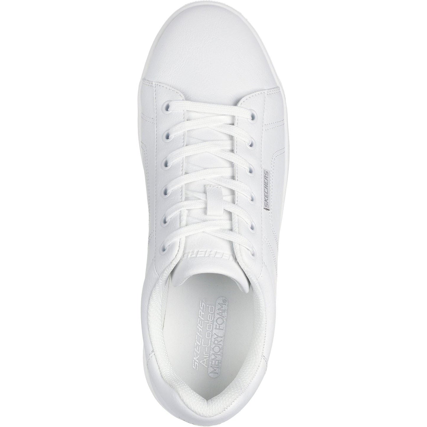 Men's Wide Fit Skechers 210946 Cavell Hensley Shoes - White