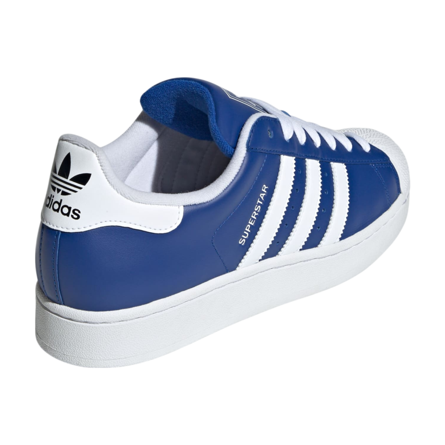 Adidas Originals Men's Blue Superstar II Sneakers, JI0145 (No Box)