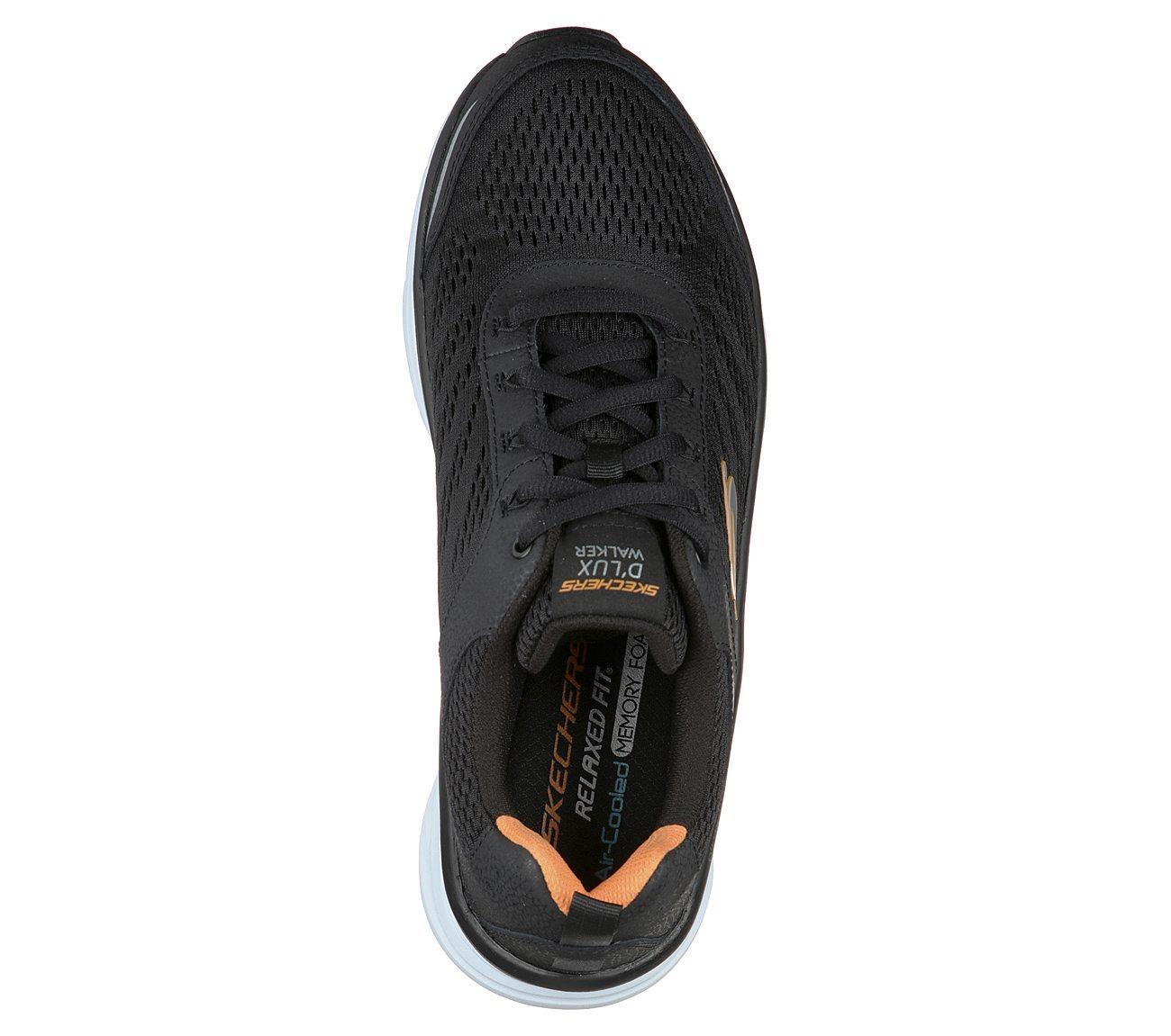 Men's Wide Fit Skechers 232044 D'lux Walker Walking Trainers