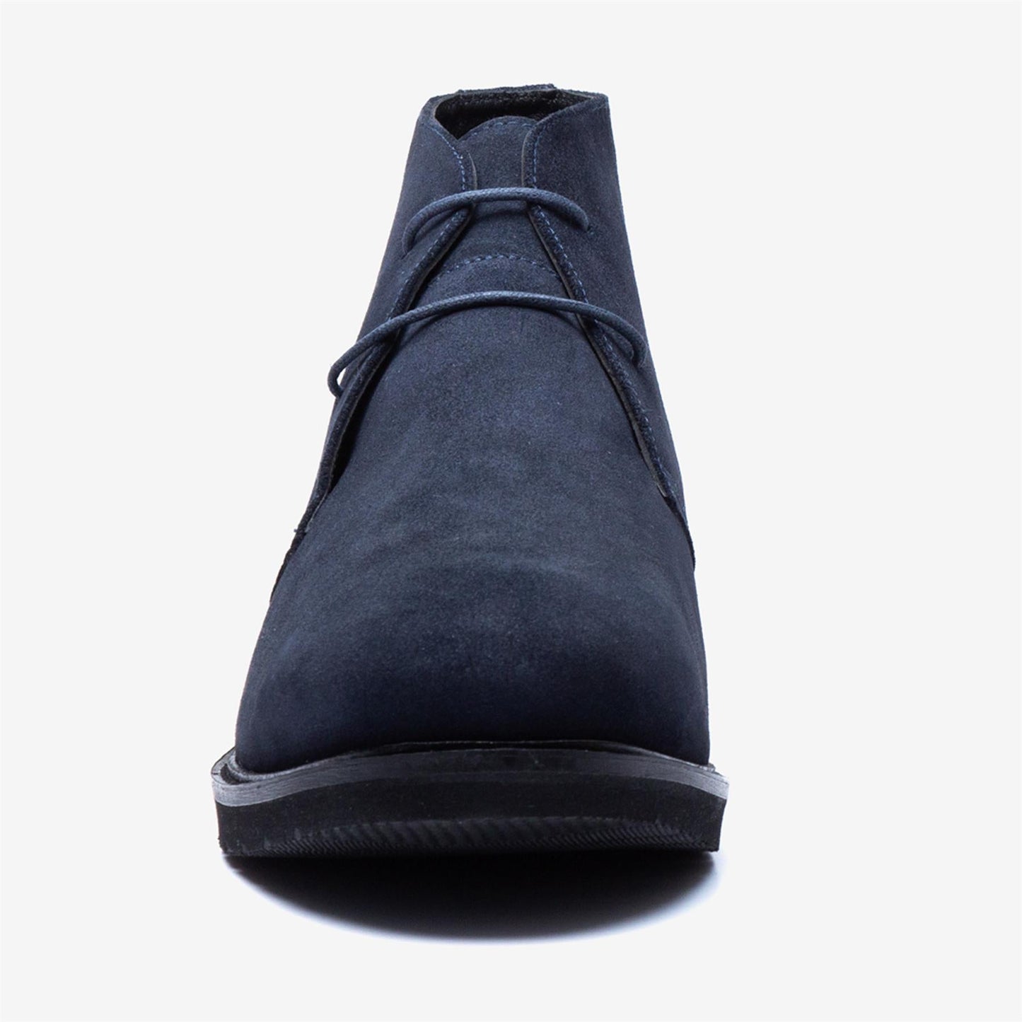 Men's Wide Fit Tredd Well William 22760 Navy Suede Dress Boots