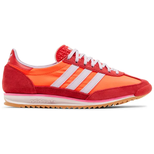 Adidas Originals Women's Red/Lavender SL72 OG Sneakers, JH7392 (No Box)