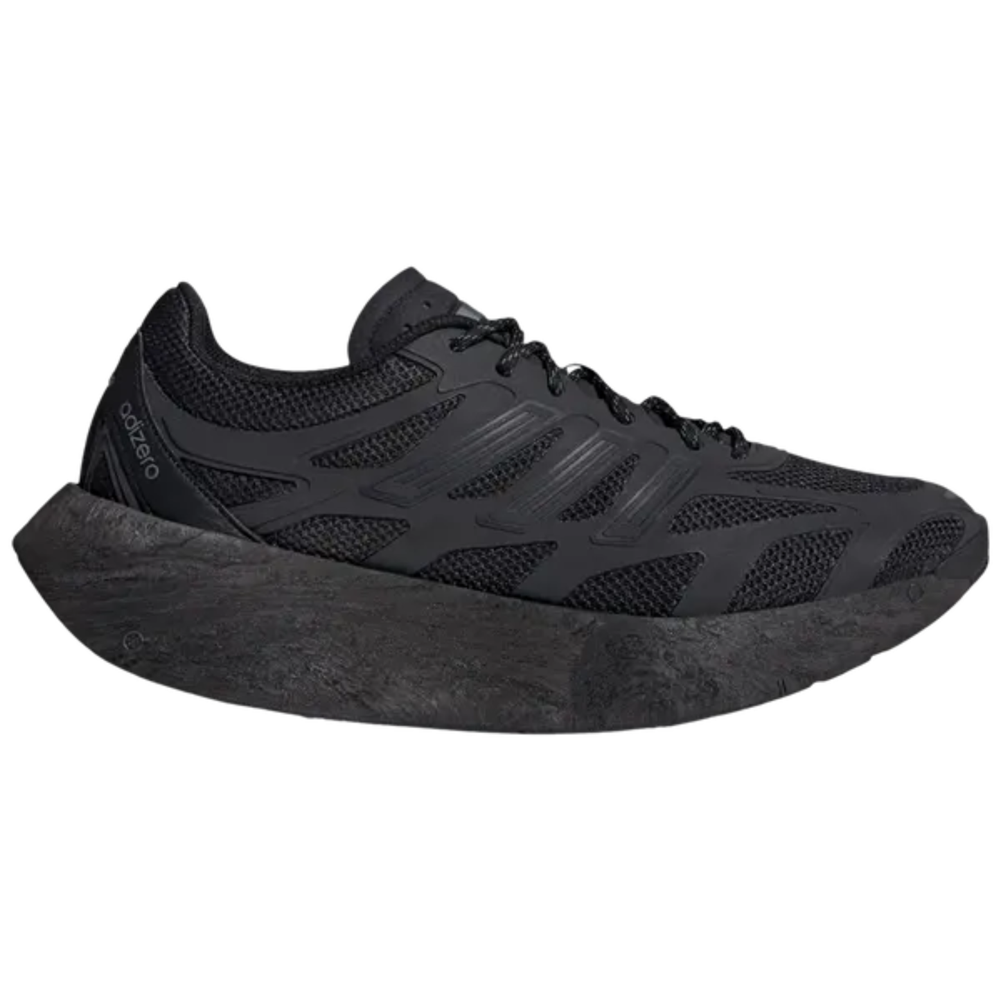 Adidas Men's Black Adizero Aruku 'Black Iron Metallic' Sneakers, IH0972 (No Box)