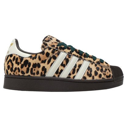 Adidas Originals Women's Brown Superstar II 'Leopard' Sneakers, KI4203