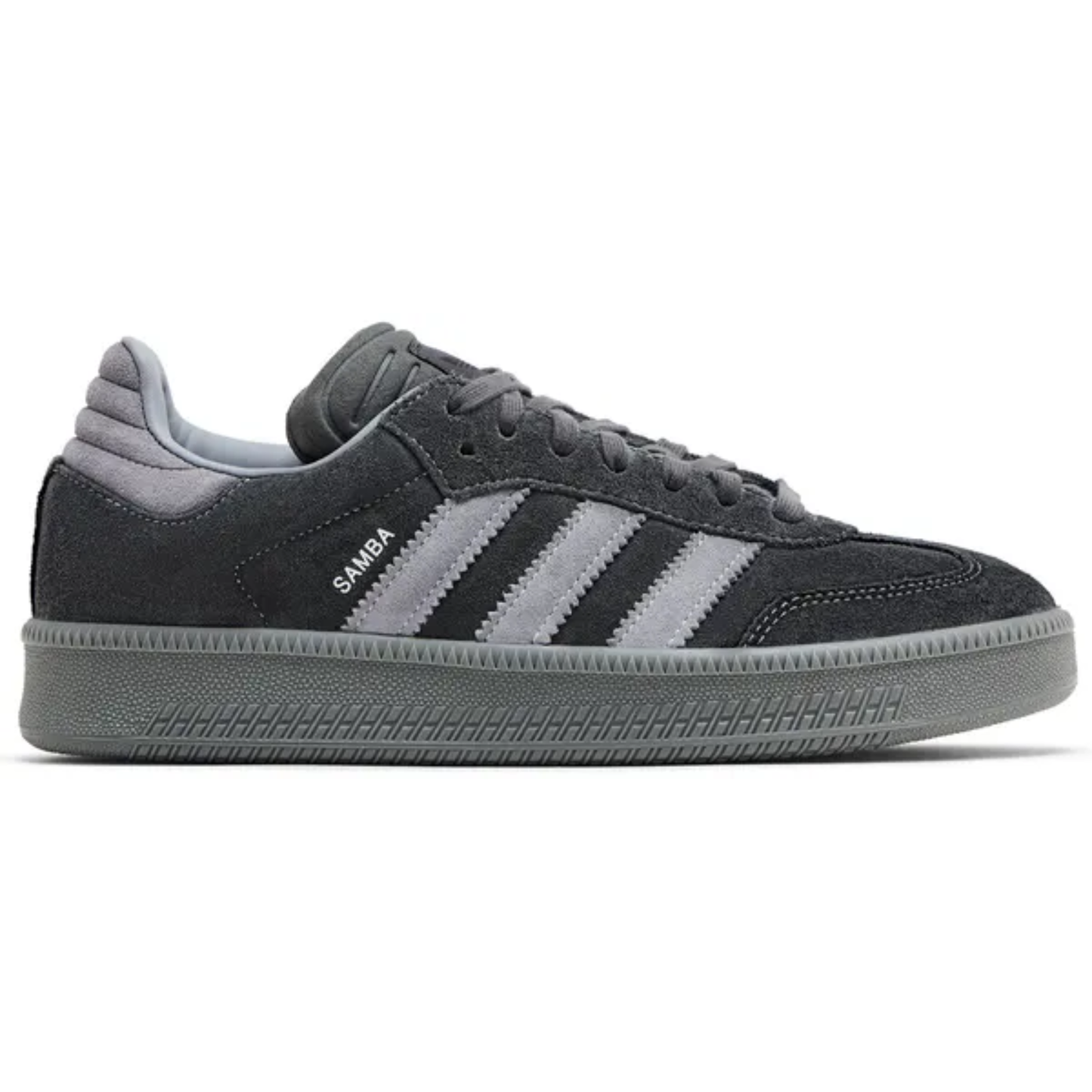 Adidas Originals Men's Carbon Grey Samba XLG Sneakers, ID3912 (No Box)