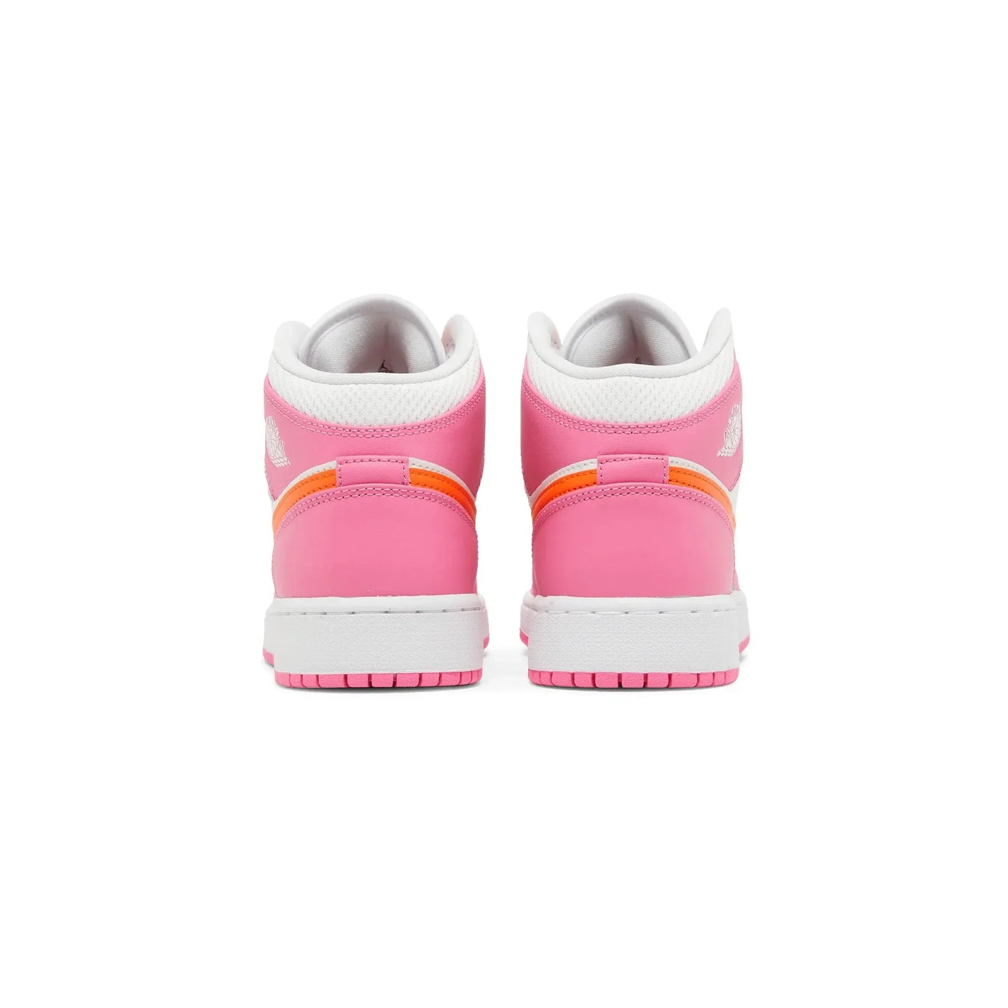 Air Jordan 1 Mid 'Pinksicle Safety Orange' GS (2022)