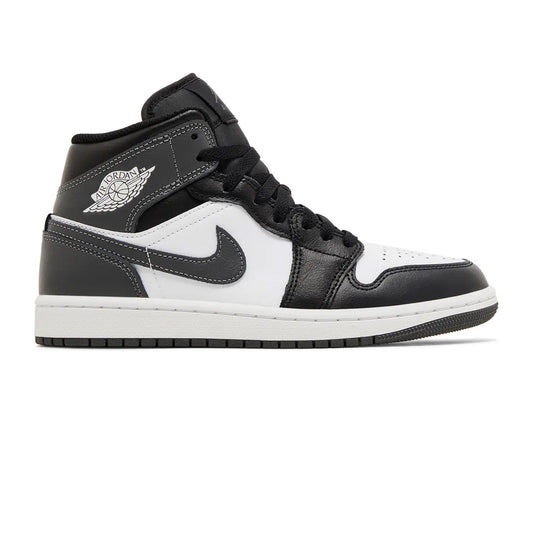 Air Jordan 1 Mid 'Black White Iron Grey' (2024)