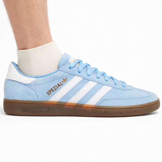 Adidas Orginals Men's Blue Handball Spezial Sneakers, BD7632 (No Box)