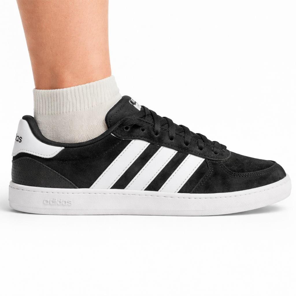 Adidas Womens Black Breaknet Sleek Sneakers, IH5466