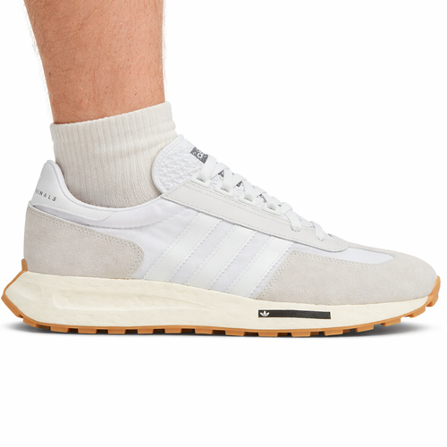 Adidas Men's White Retropy Running Shoes, H03075