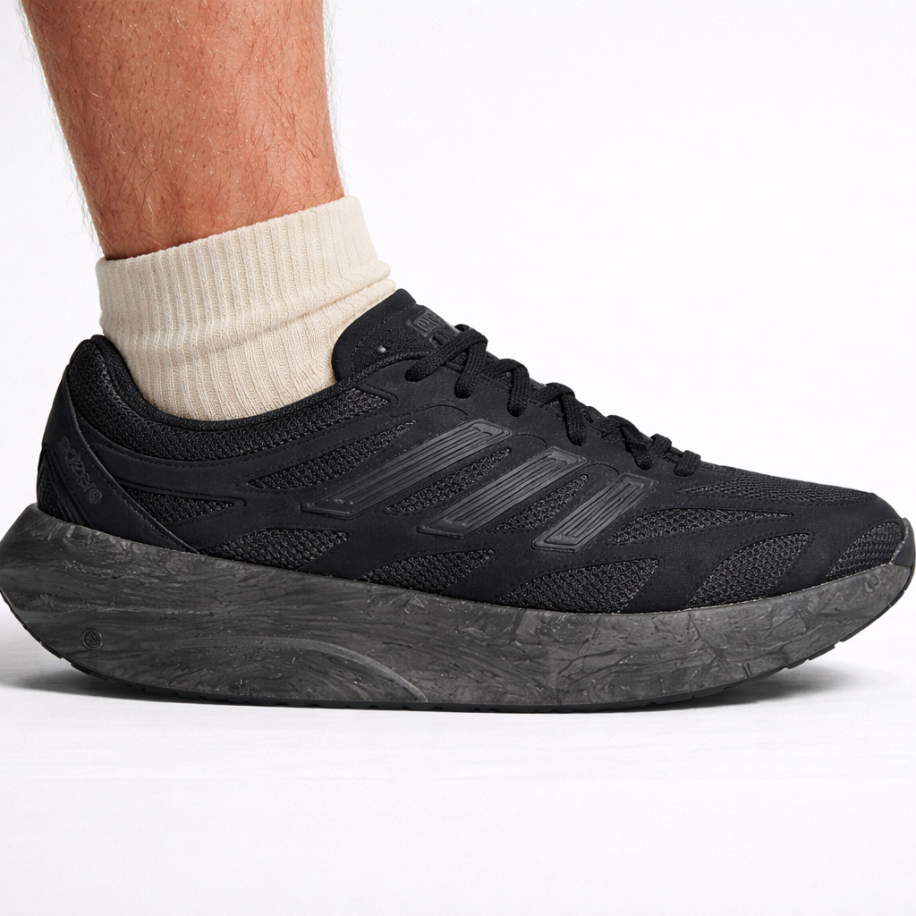 Adidas Men's Black Adizero Aruku 'Black Carbon' Sneakers, JH7772 (No Box)