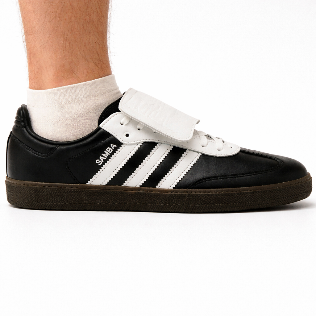 Adidas Originals Men's Black Samba LT Sneakers, JI3200 (No Box)