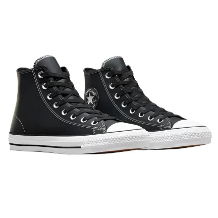 Converse CONS - CTAS Pro Hi Leather (Black/White/Black) *SALE