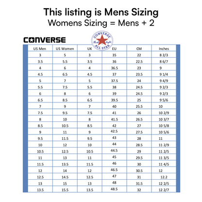 Converse Men's White Chuck Taylor All Star Low, M7652