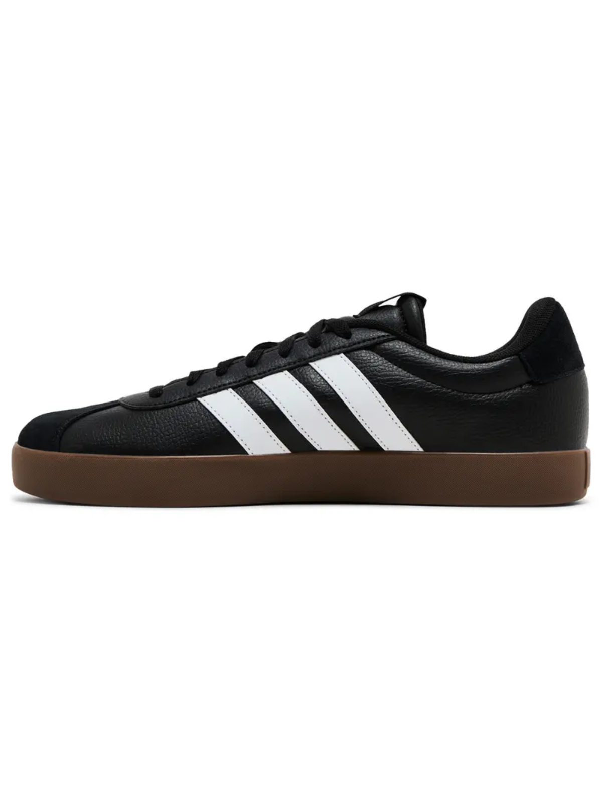 Adidas Men's VL Court Sneakers, Black, ID6286