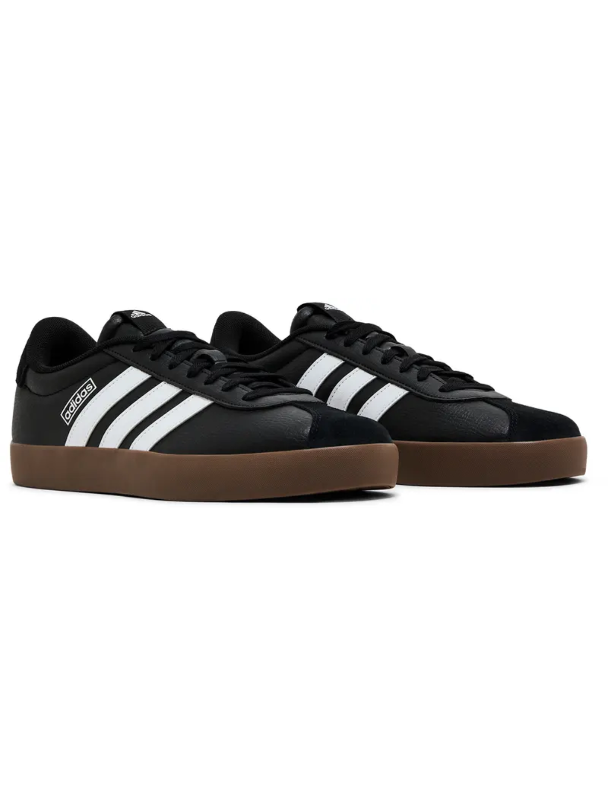 Adidas Men's VL Court Sneakers, Black, ID6286