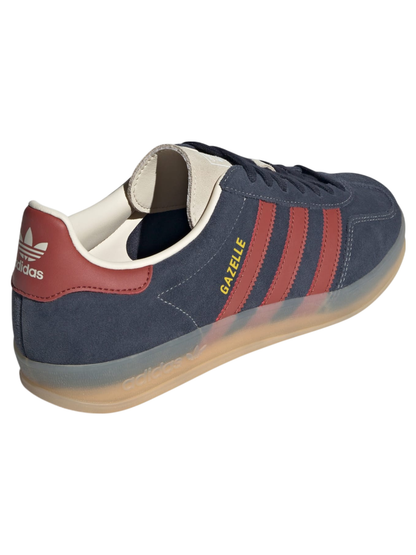 Adidas Originals Men's Blue Gazelle Indoor 'Preloved Ruby' Sneakers, JH5404