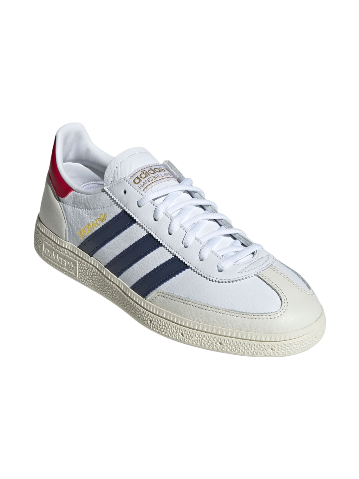 Adidas Originals Men's White / Red / Navy Handball Spezial Sneakers, JH5450