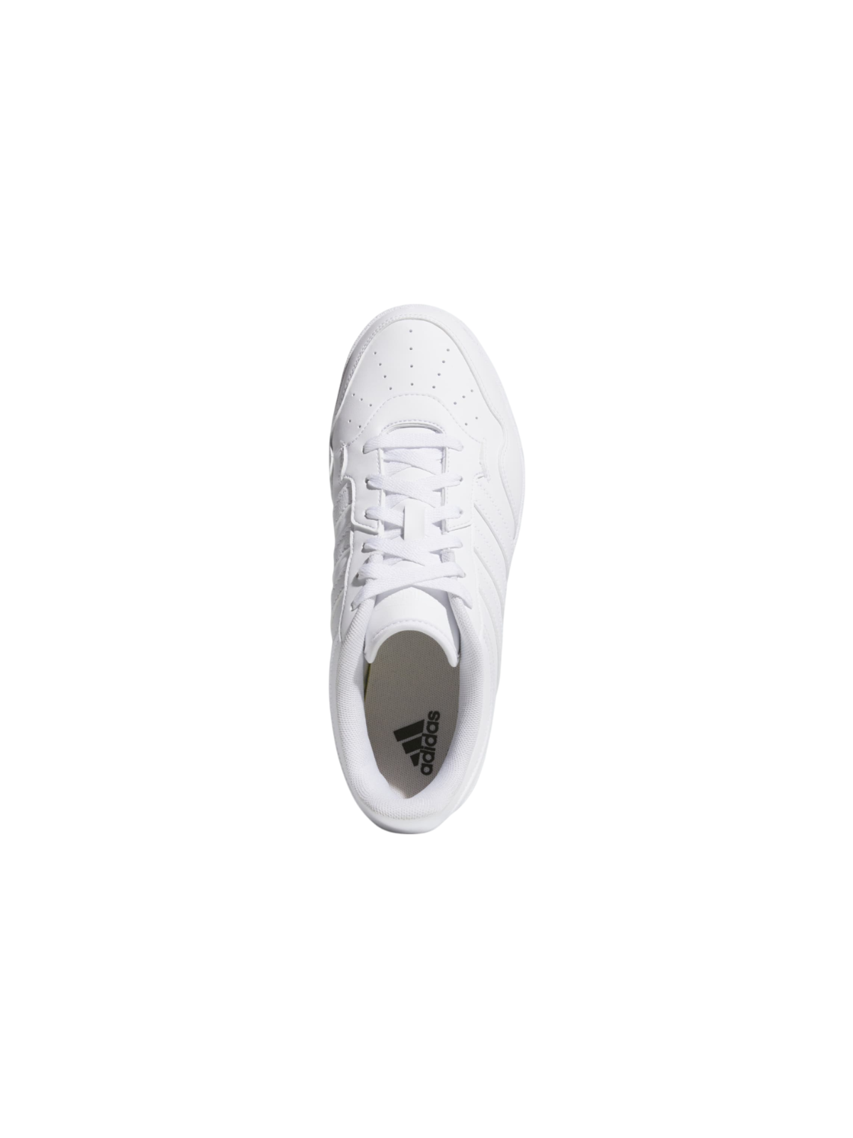 Adidas Men's White Hoops 4.0 Sneakers, JH6141 (Damaged Box)