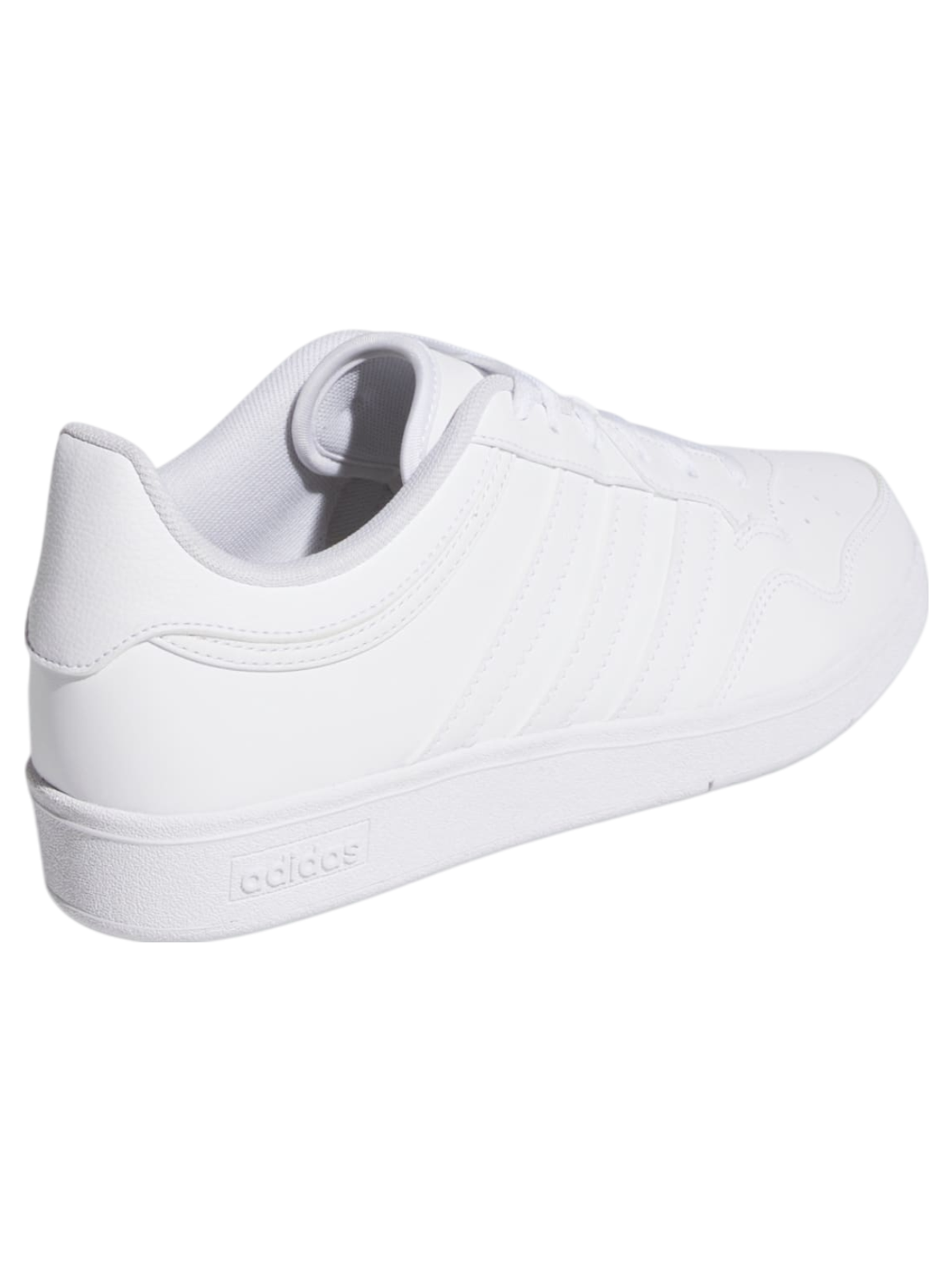Adidas Men's White Hoops 4.0 Sneakers, JH6141 (Damaged Box)