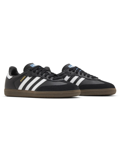 Adidas Originals Women's Samba OG Sneakers, Black, IG9031 (Damaged Box)