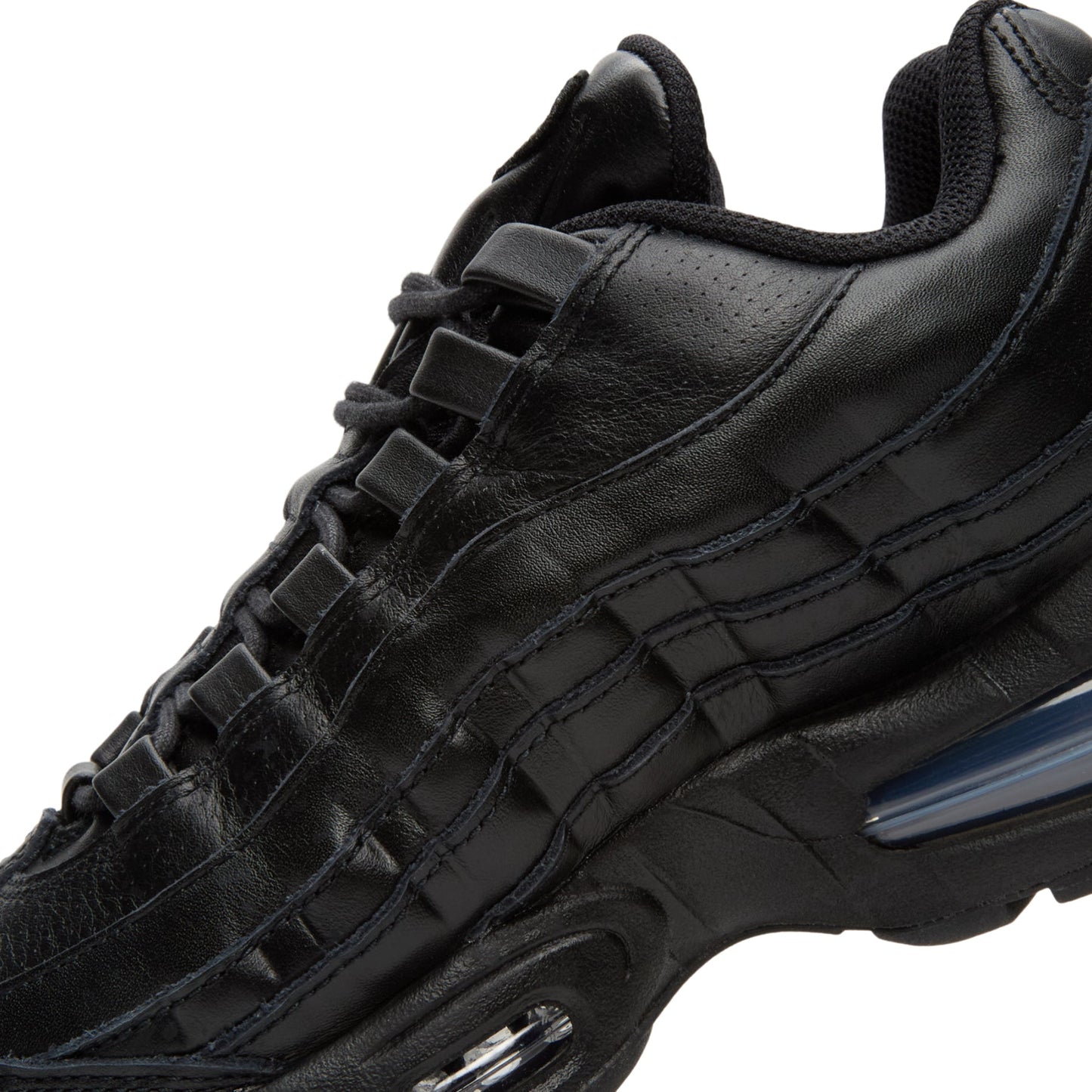 Nike Air Max 95 Big Bubble Leather (Black/Black-Black)