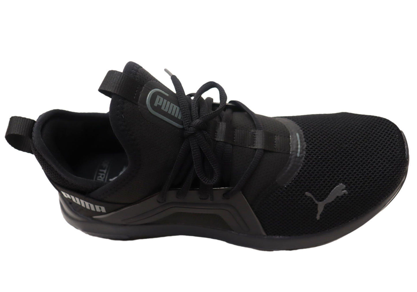 Puma Softride Enzo 5 Mens Comfortable Shoes Black Grey